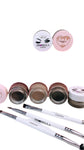eyebrow pomade, medium brow.