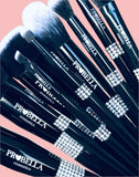 makeup brush set.